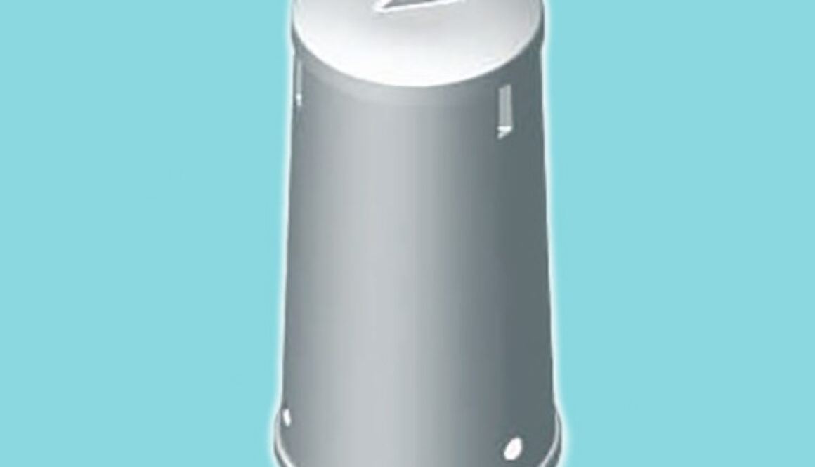Small Compost Bin with place-on lid - 79L