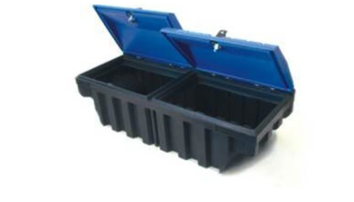Tyson Toolbox 1.46 metre Double Lid Wellside (no tray)