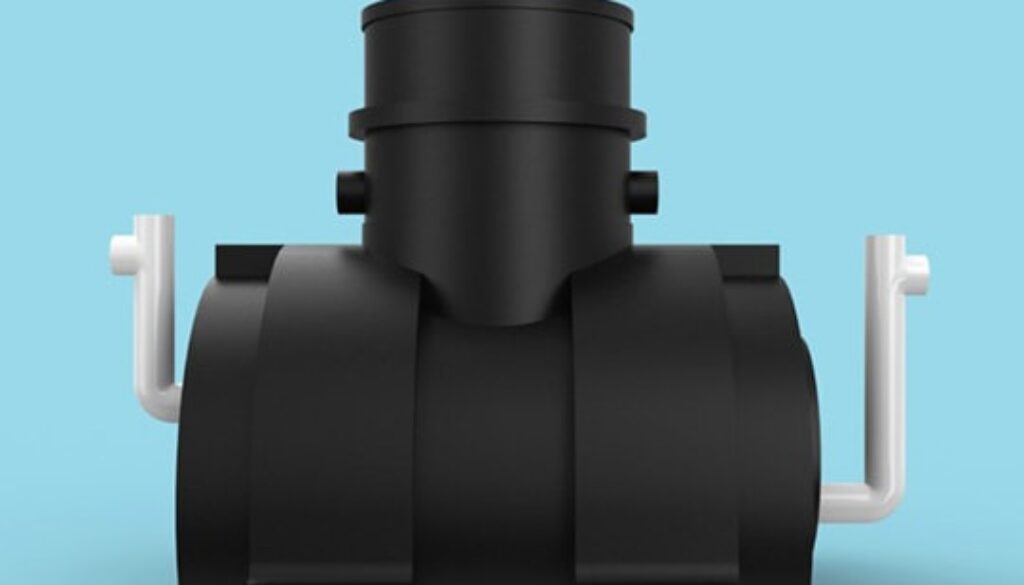 1000L Grease trap with riser